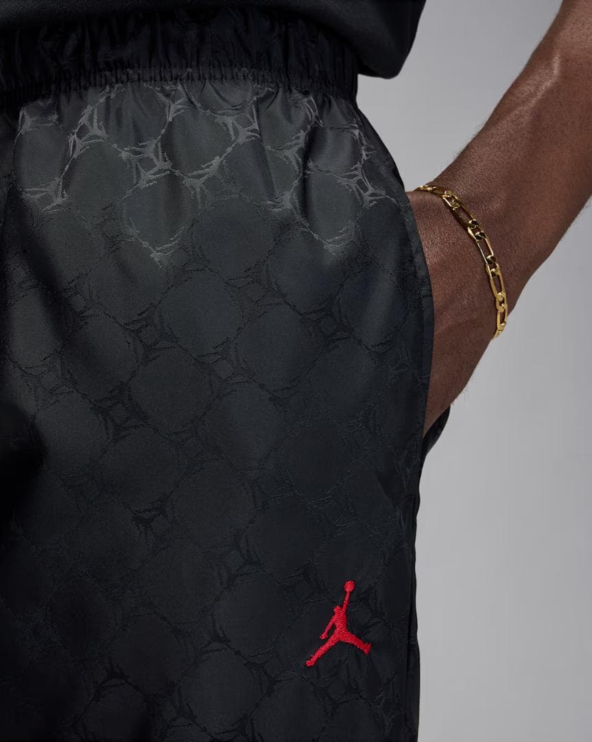 新品 未使用 ジャンプマンジャージ ナイロンパンツ 2点 ブラック L