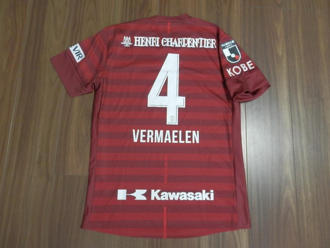 【NEW】【フェルマーレン】【Jリーグパッチ付】ヴィッセル神戸(2019) 元神戸、アーセナルのフェルマーレン、Jリーグについて語る「楽に