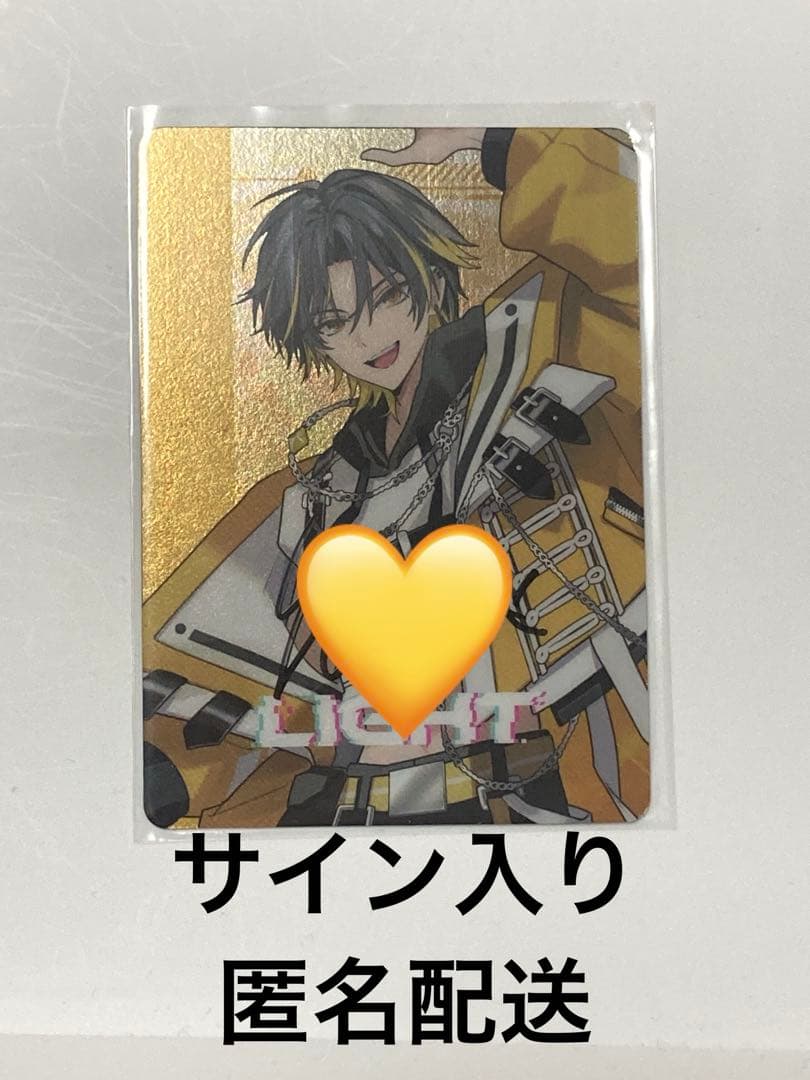 サイン入り めておら 明雷らいと FIRST_1MPACT コレクションカード