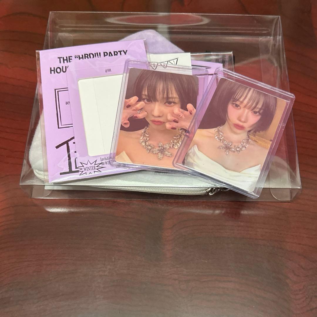 最安値 aespa ウィンター センイル バースデーMDトレカ 2025年度