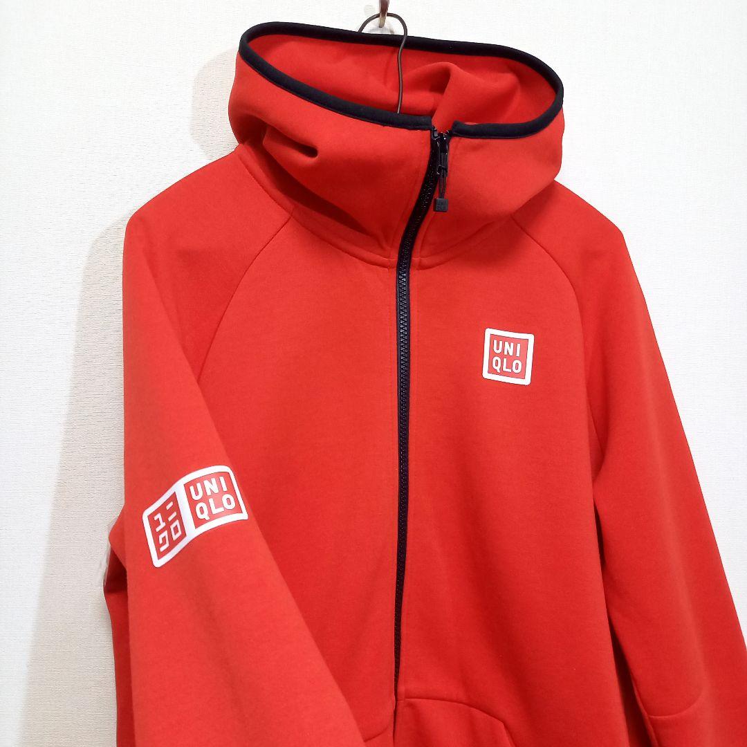 L！錦織圭モデル ユニクロ NK ドライストレッチ スウェットパーカー