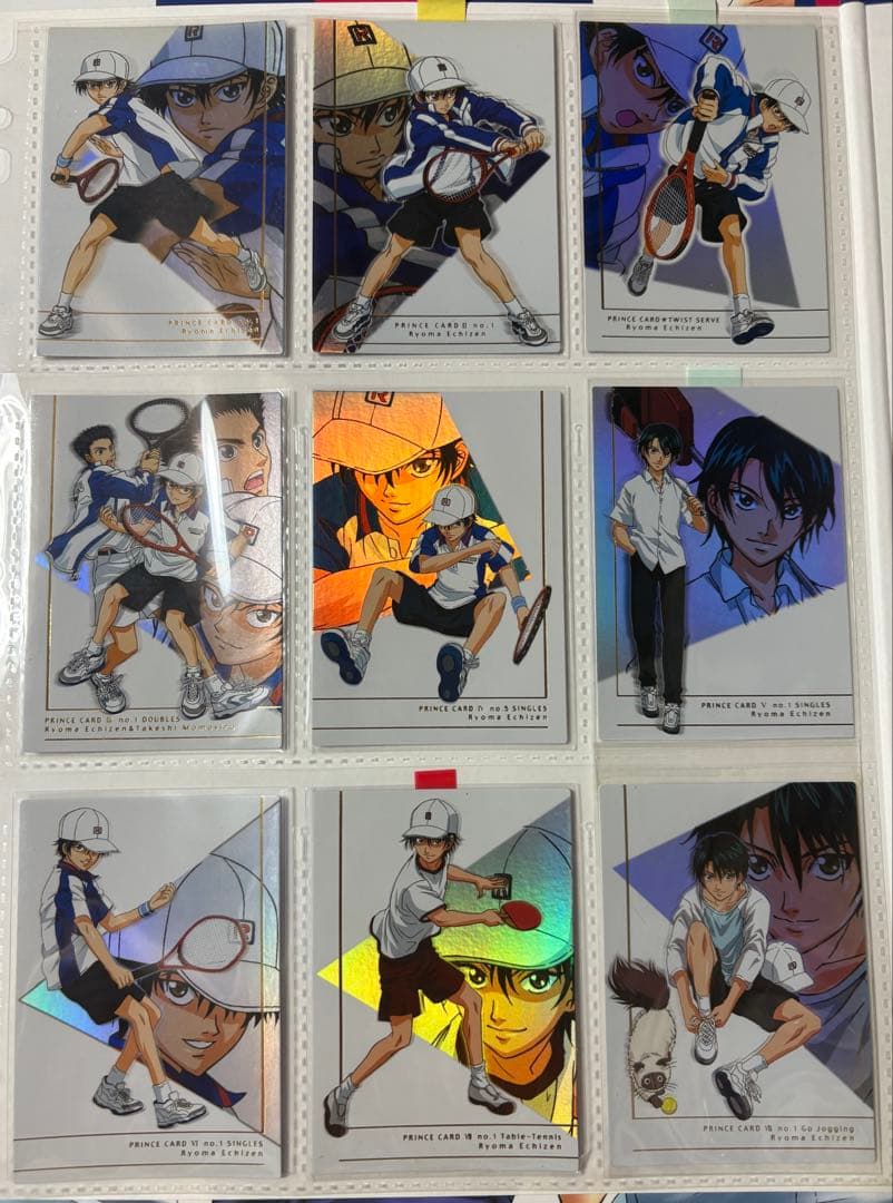 ★テニスの王子様トレーディングカード★越前リョーマプリンスカード★12枚セット★ テニスの王子様 新テニスの王子様 越前リョーマ トレーディングカード