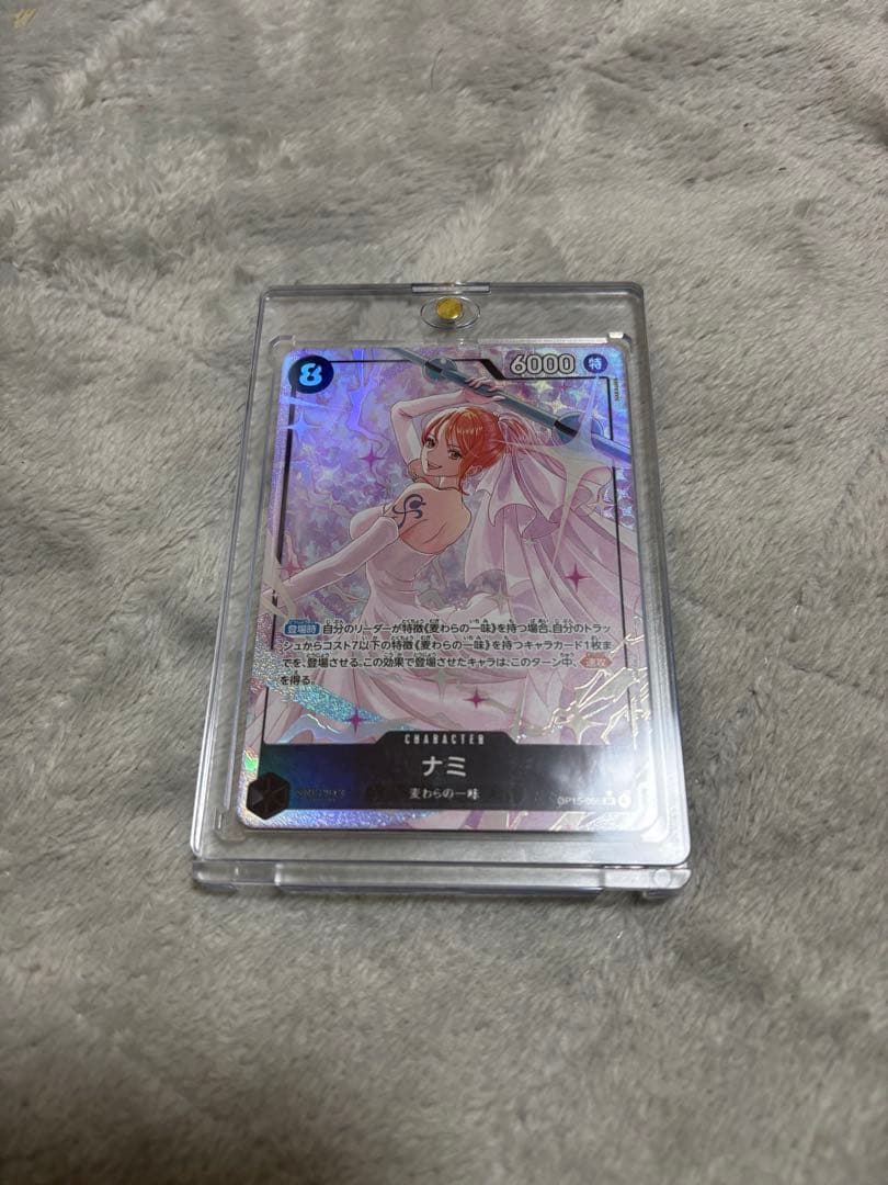 ナミ 6000レアリティ 青カード ONE PIECE - メルカリ