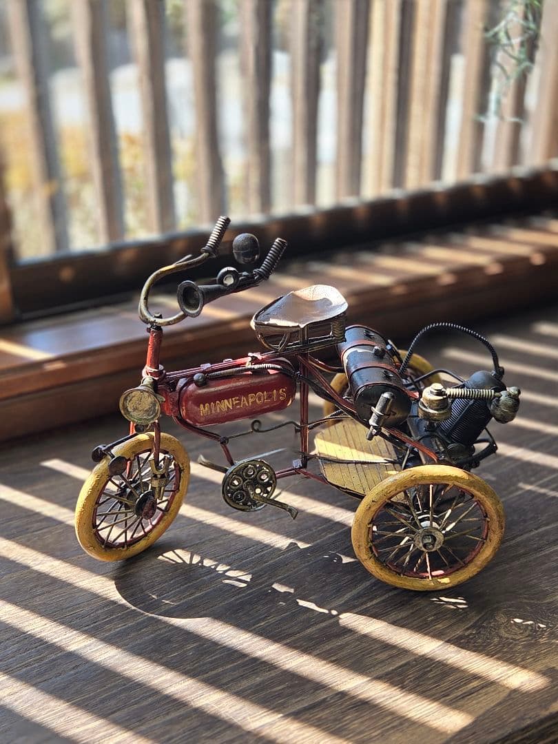 MINNEAPOLIS 自転車模型 三輪車 ヴィンテージ 置物 レトロ - メルカリ