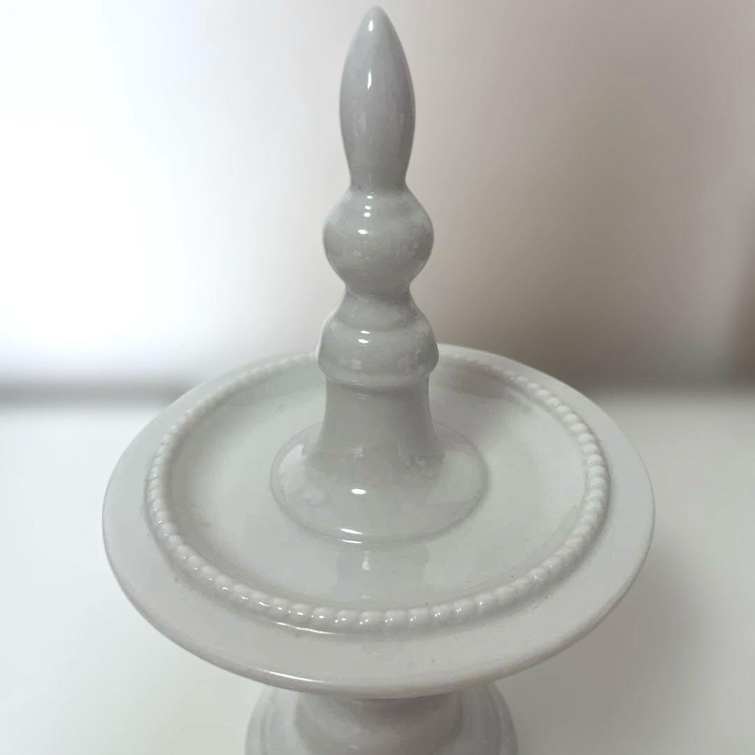 フレンチエレガント アクセサリーホルダー リングホルダー 陶器