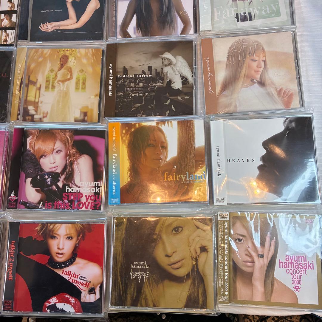 日*4様 浜崎あゆみ まとめて30枚セット アルバム11枚 シングル18枚 +D