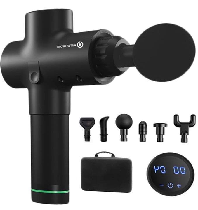 本格的プロ施術をご自宅で❣いつでも手軽に筋膜リリース♪❤プロ用マッサージガン Amazon | 【ドイツ レッド•ドット賞受賞】筋膜リリースガン (プロ監修