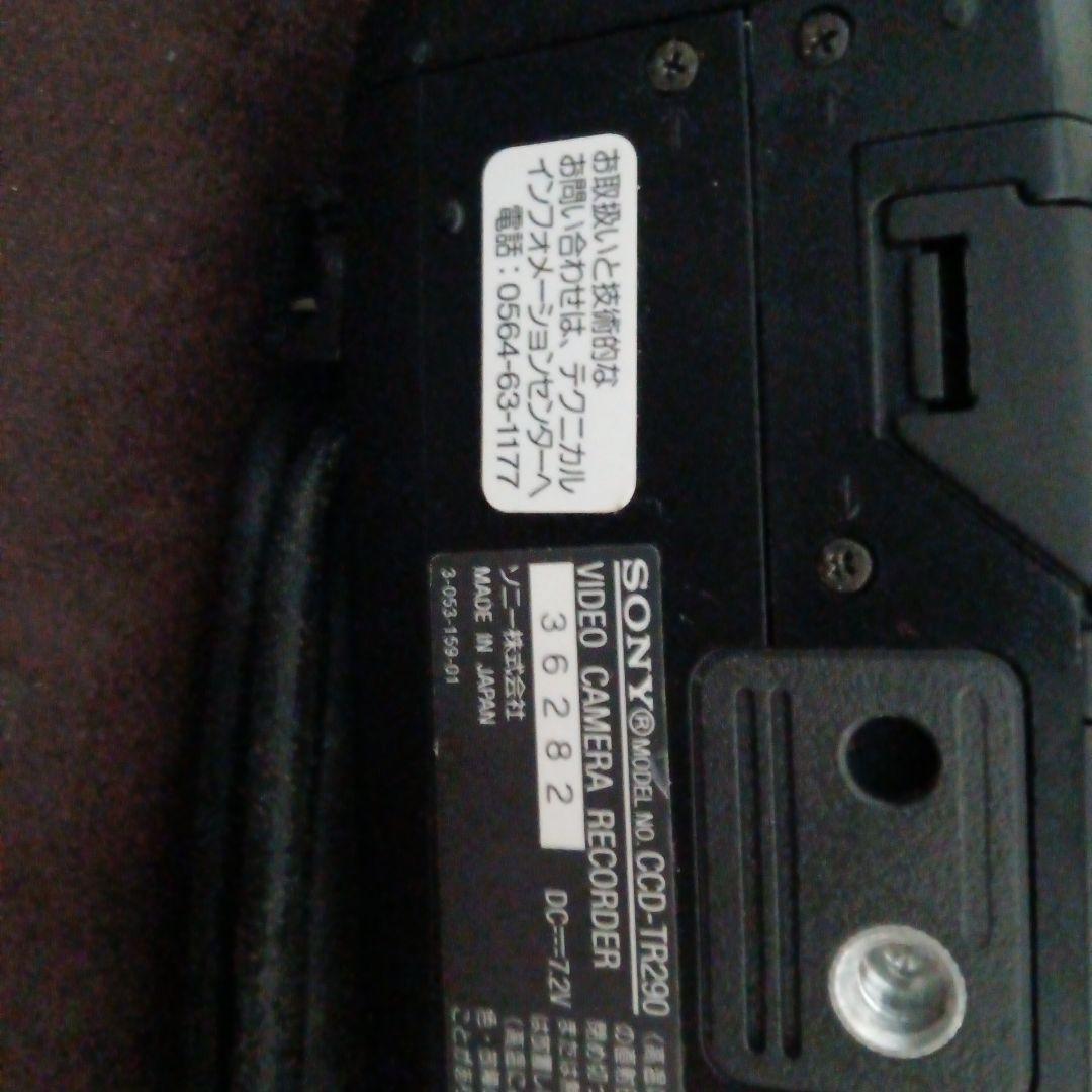 ソニーハンディカムTR290不動品ジャンク品扱い