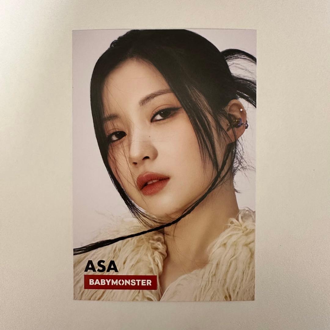 ASA アサ ポストカード BABYMONSTER ベビモン タワレコ カフェ - メルカリ