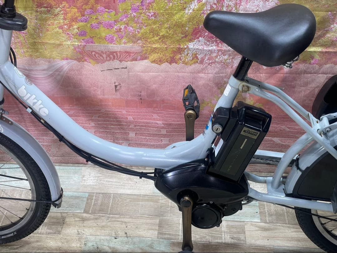 ZK3472 電動自転車 ブリヂストン ビッケ 子供乗せ 20インチ 送料無料