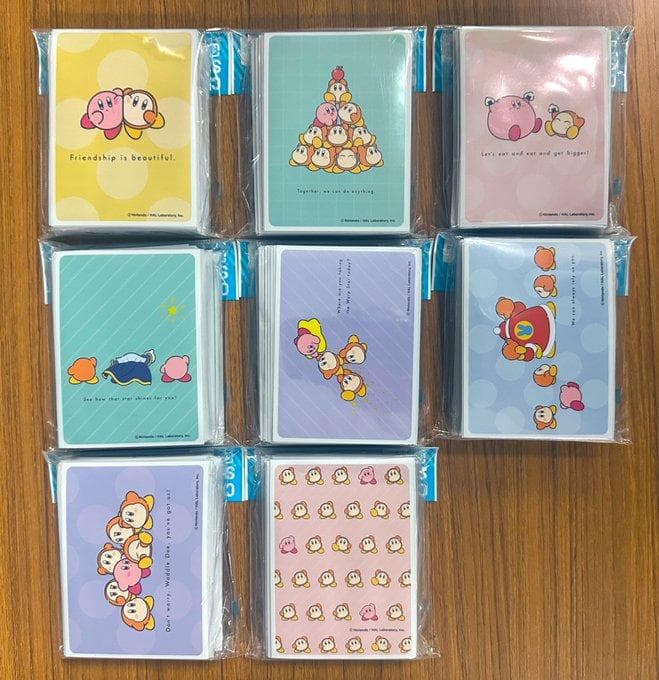 【カードスリーブ】カービィ play with ワドルディ8種セット エンスカイ ヨドバシ.com - エンスカイ ensky カービィ play with ワドルディ