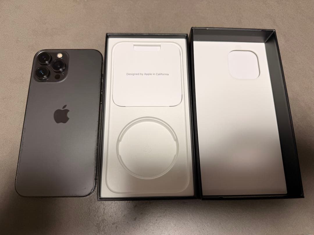 iPhone 13Pro Max 128GB グラファイト　バッテリー81% Amazon | 【整備済み品】 Apple iPhone 13 Pro Max 128GB グラファイト