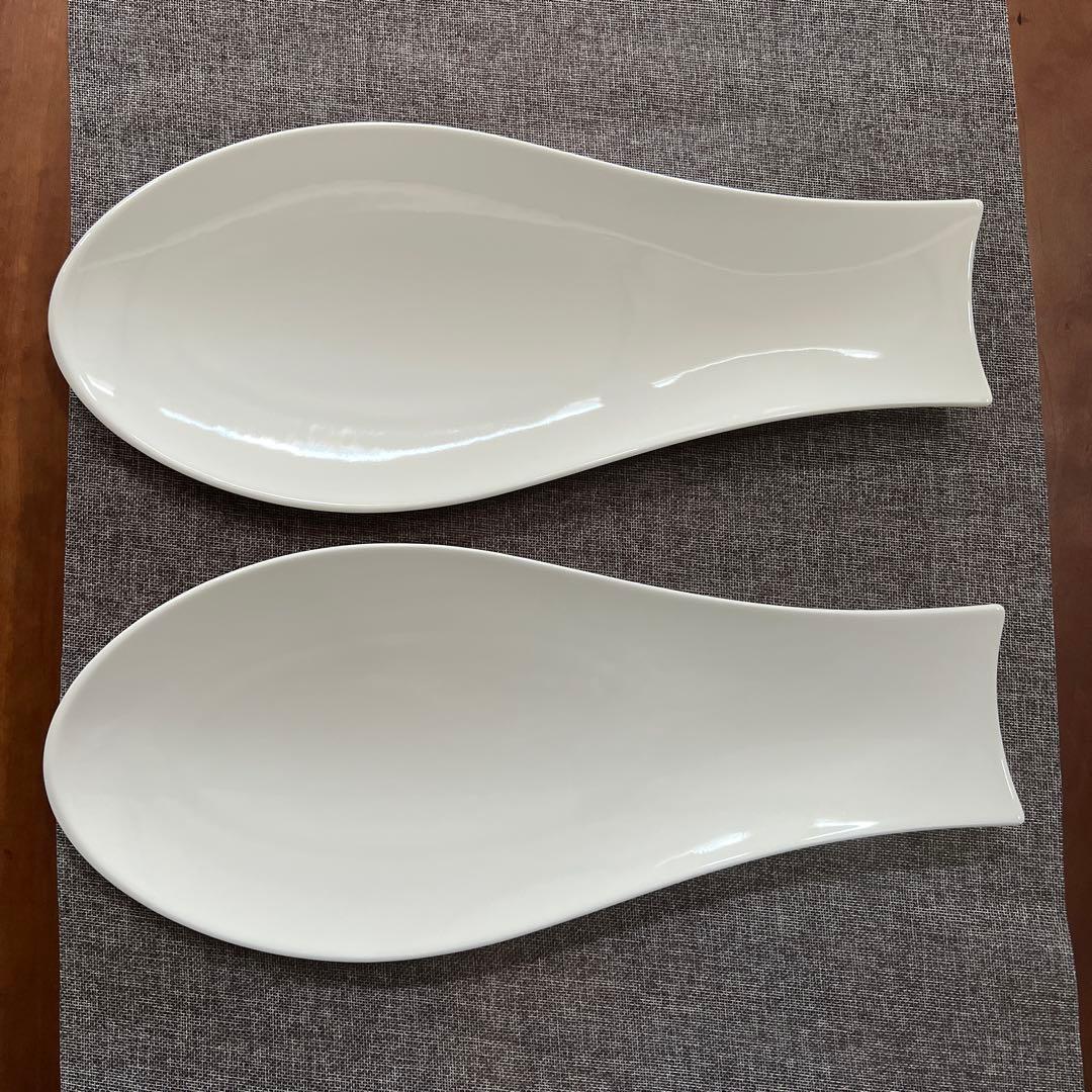 Villeroy&Bochビレロイ&ボッホ】大皿 お魚型プレート2枚セット - メルカリ