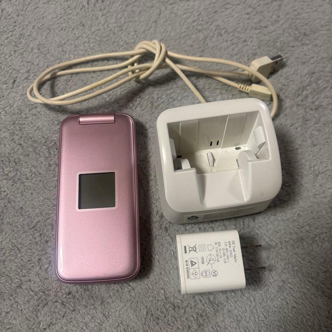 docomo フリップフォン ピンク 本体 充電器付き docomo P-05B Pink FOMA Japanese Cell phone garakei Flip Phone jp