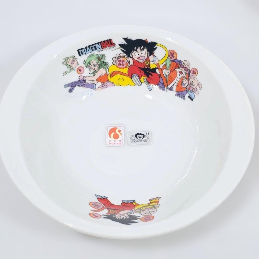 ドラゴンボール 当時物 陶器 皿 希少 孫悟空 クリリン 鳥山明 7枚