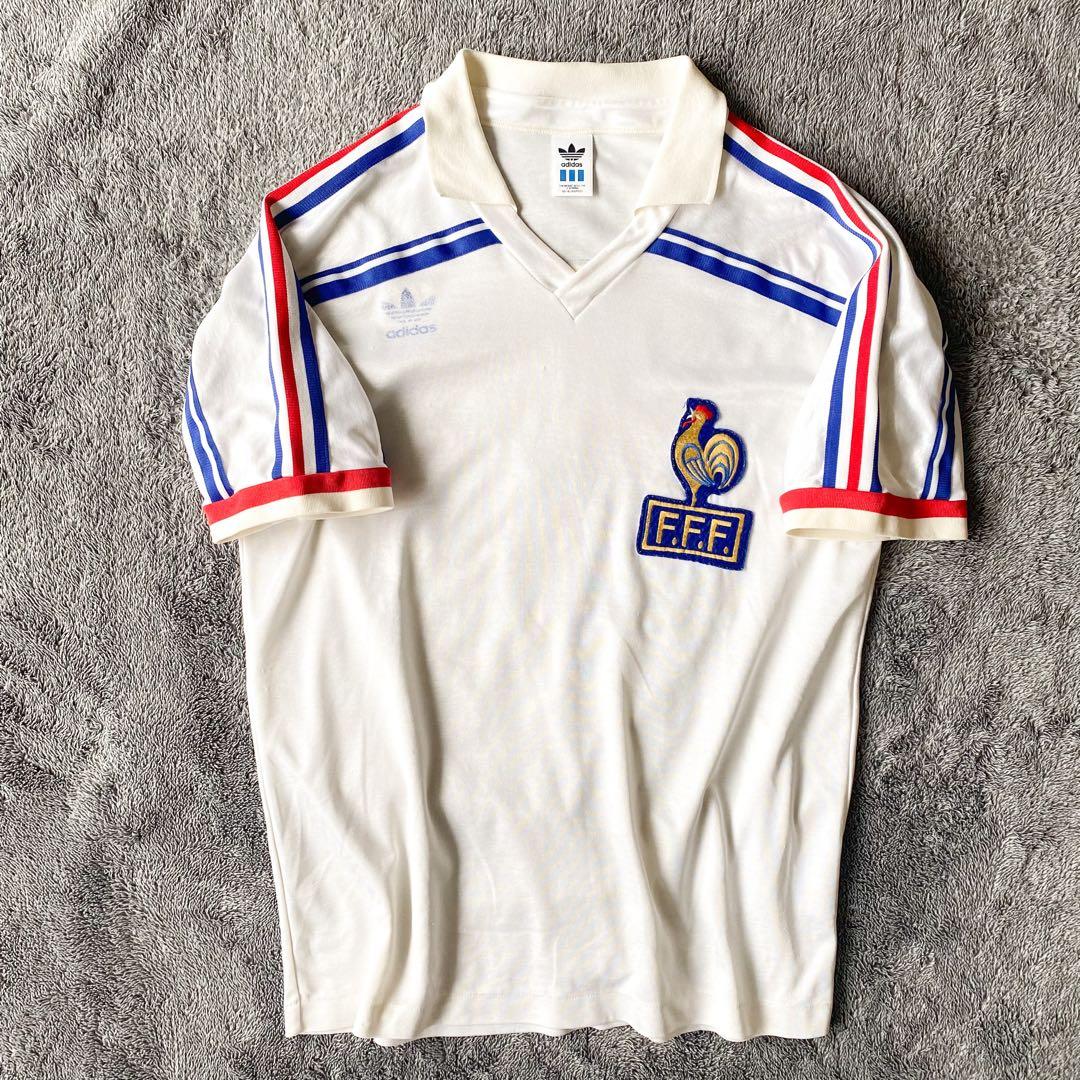 デサント製】FFF フランス代表 1986（A）メキシコW杯モデル - メルカリ