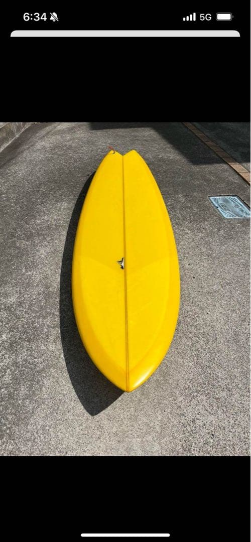 THOMAS surfboard Long fish 7.4トーマス