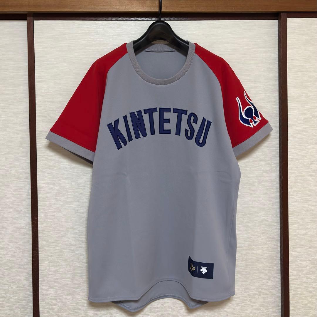美品】 近鉄バファローズ 復刻 ビジター用 ユニフォーム Lサイズ