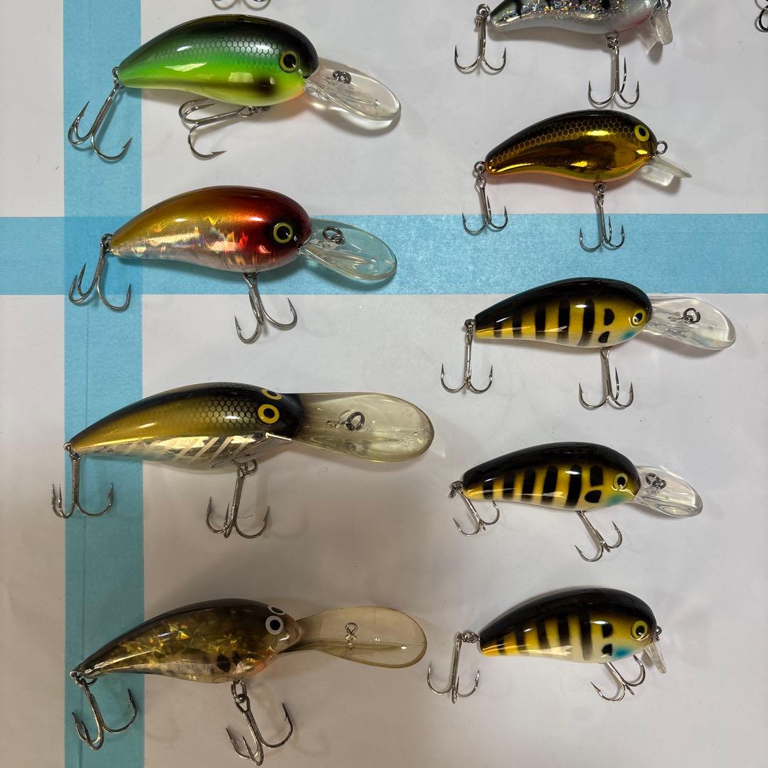 バス釣り引退セット、No．6ダイワ、ピーナッツなど - メルカリ