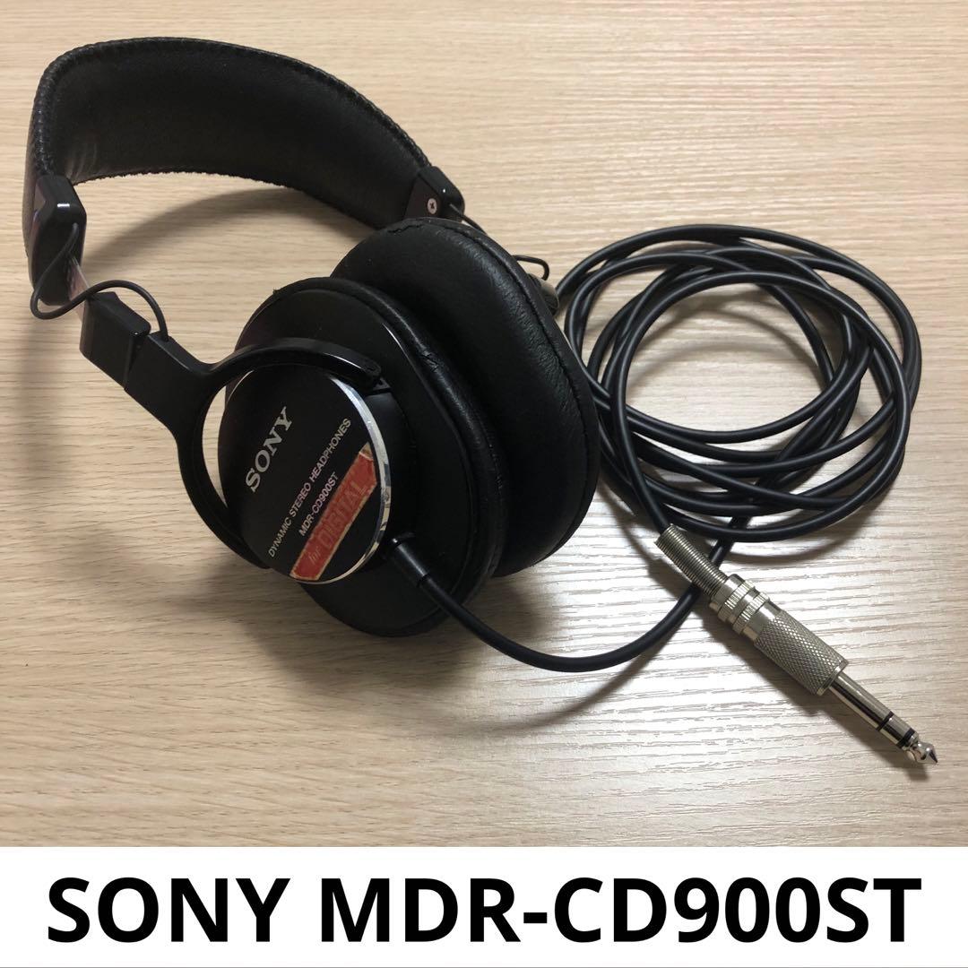 SONY MDR-CD900ST ダイナミックスヘッドフォン 密閉型【中古】 MDR-CD900ST ｜SONY 密閉型スタジオモニターヘッドホン｜中古品｜修理