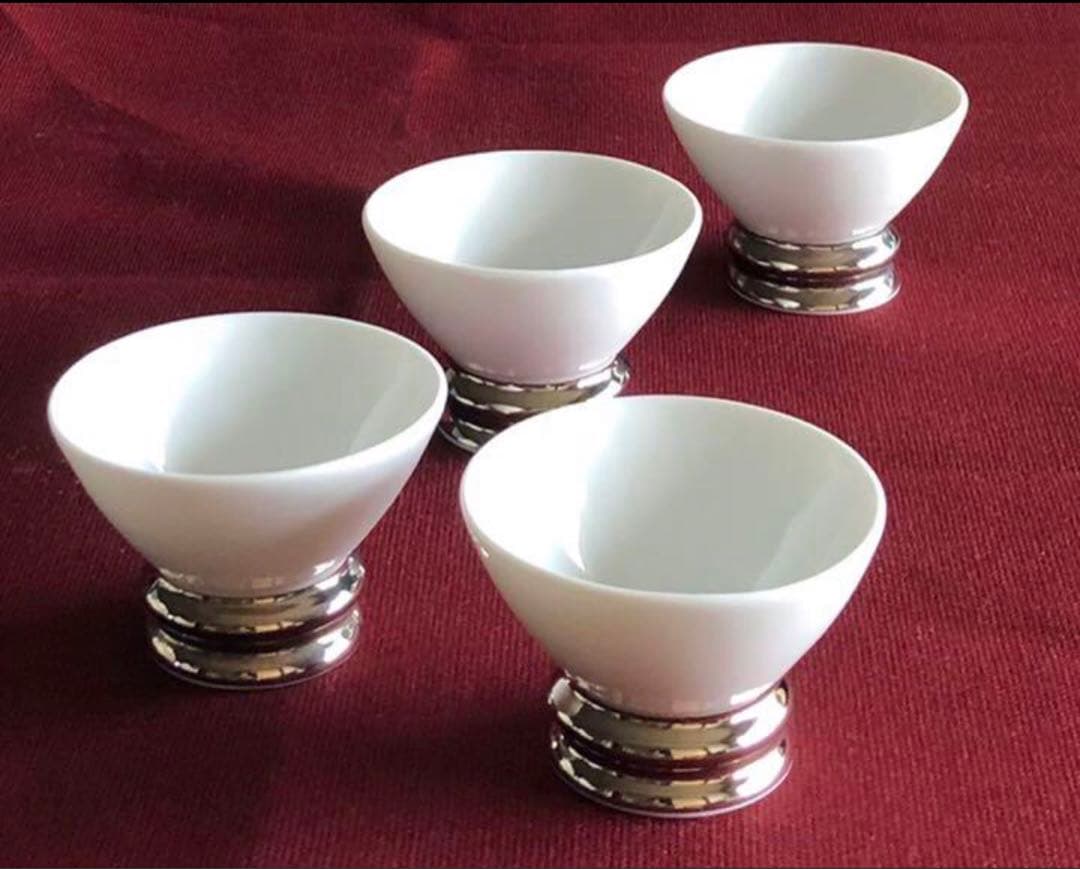 BERNARDAUDベルナルド の［F usion フュージョン］の酒杯4個−3 - メルカリ