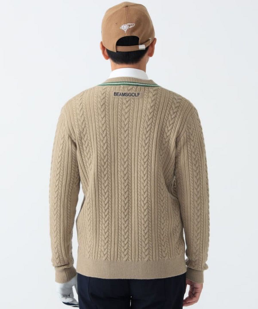 新品☆BEAMS GOLF PURPLE LABEL / チルデンニットXL - メルカリ