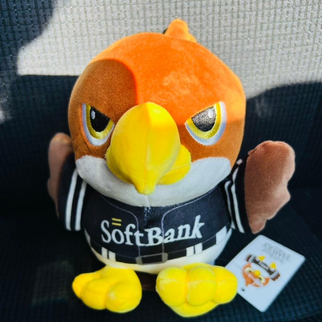 ソフトバンクホークス 鷹 ぬいぐるみ 鷹のぬいぐるみ 非売品 ビジター