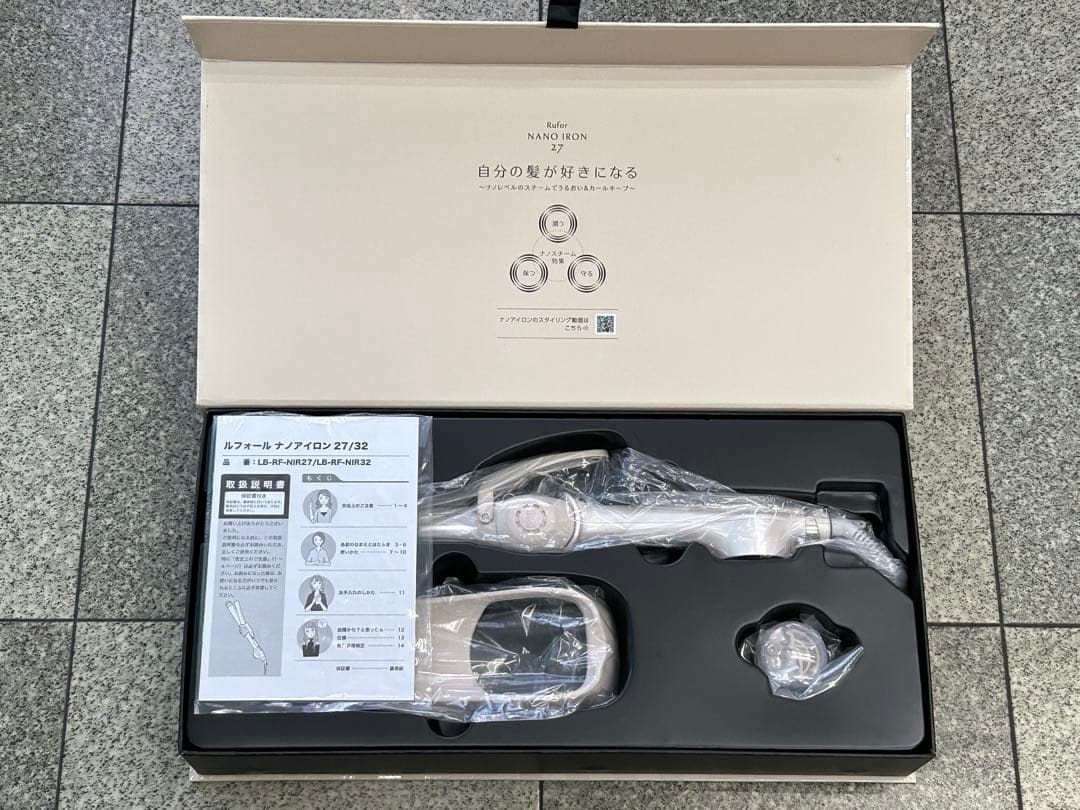 未使用品 ルベル Lebel ルフォール ナノアイロン 27 LB-RF-NIR27 未