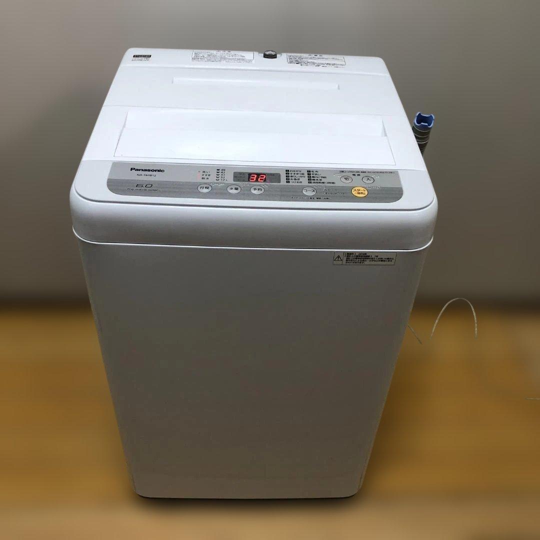送料無料 パナソニック 洗濯機 NA-F60B12 2018年製 88336 - メルカリ