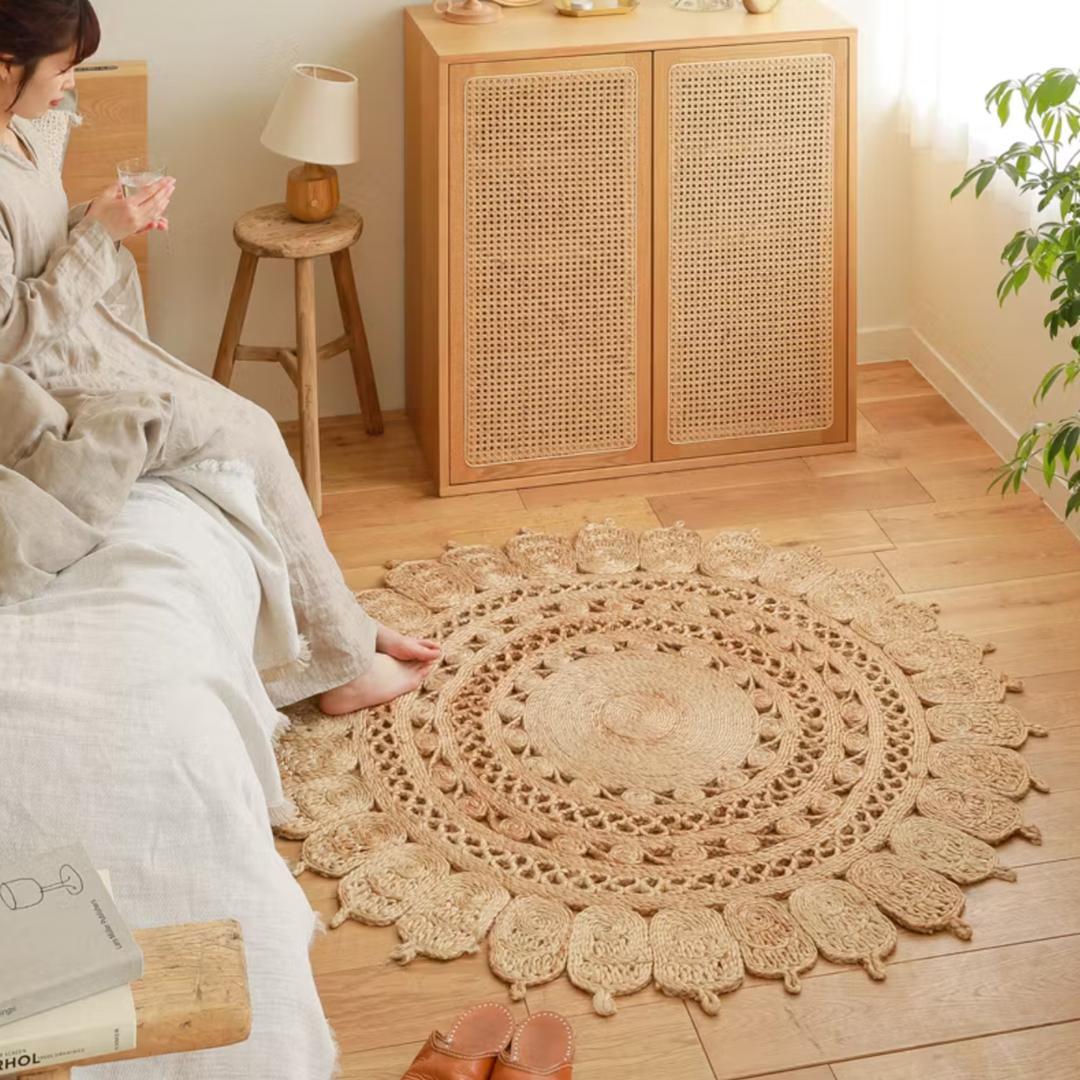 未使用◇ A depeche アデペシュ ジュート ラグ 9992 - メルカリ