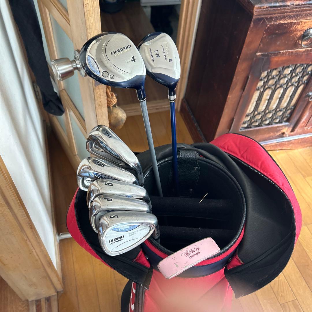 PEARLY GATES キャディーバッグ アイアン 4w UT PT - メルカリ