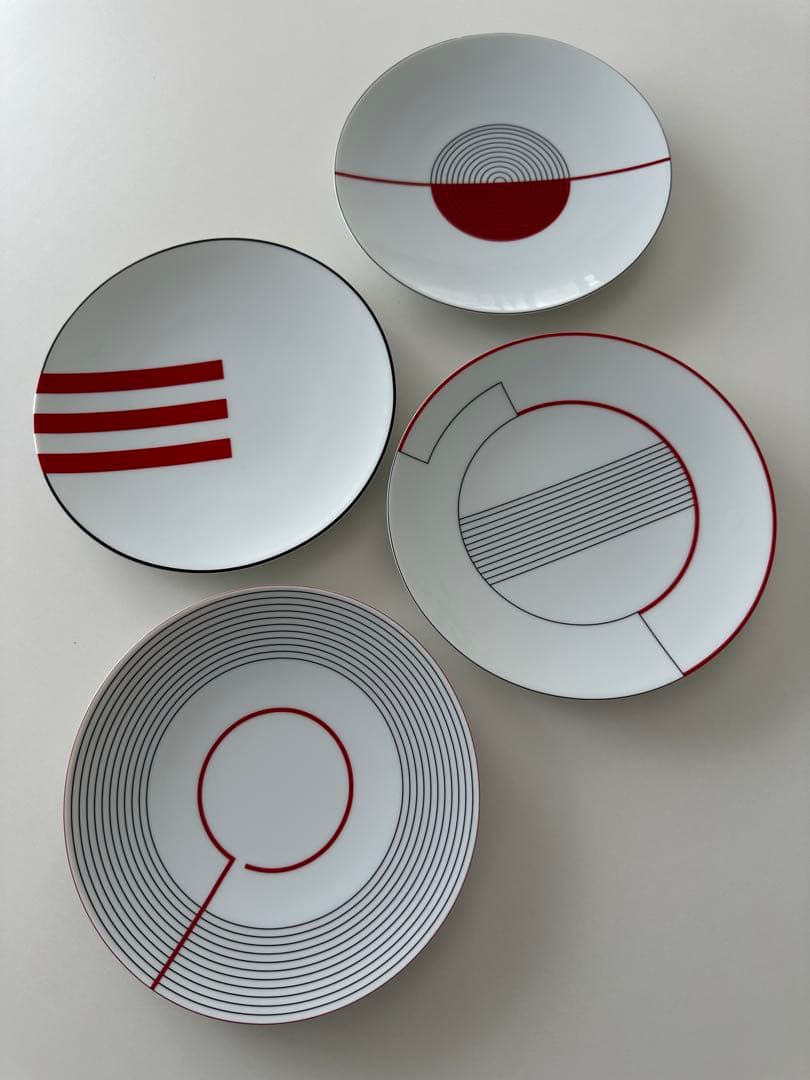 フランスヴィンテージPuiforcatデザートプレート ピュイフォルカ