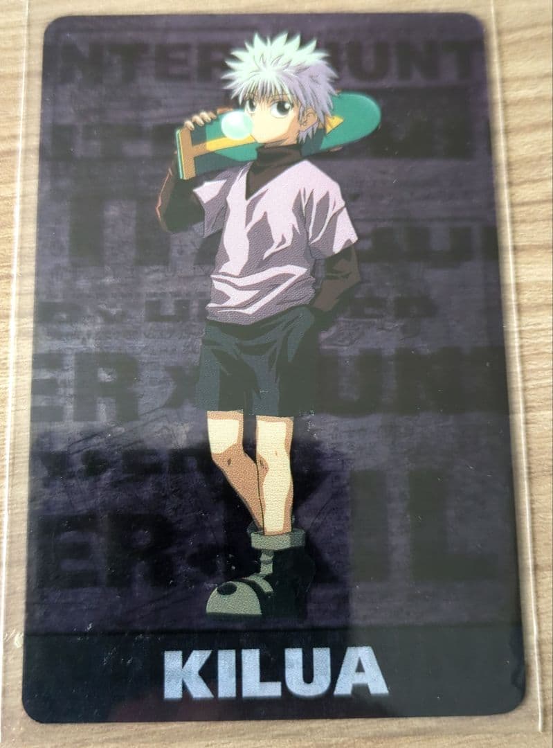 HUNTER x HUNTER クリアカード キルア 旧アニメ - メルカリ