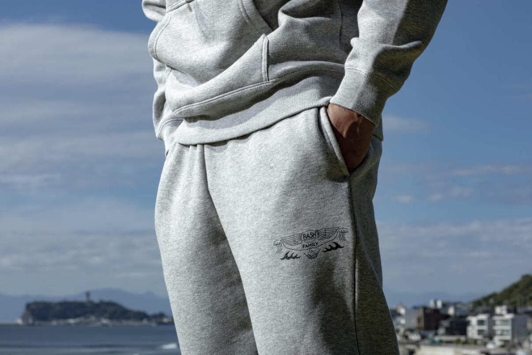 2025 RASH FAMILY スウェットパンツ ヘザーグレー XL 限定品 25-rash-famswt_3.jpg