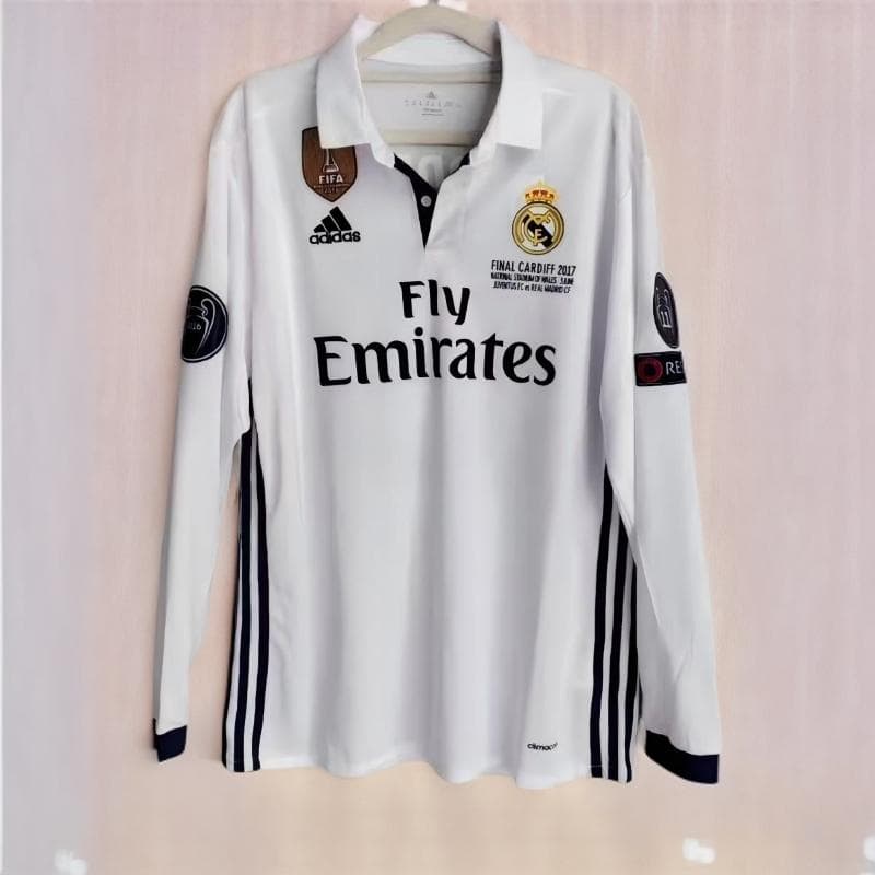 16-17 レアル・マドリード SERGIO RAMOS 長袖 シャツ 4番 - メルカリ