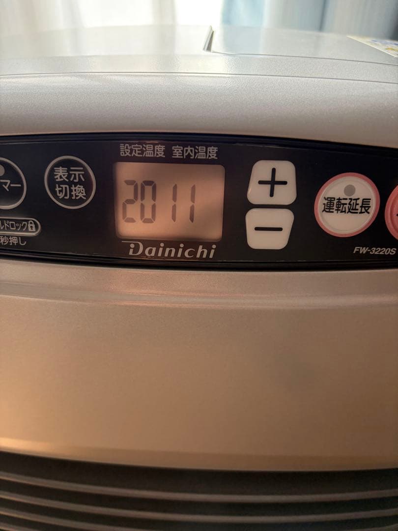 20年製 ダイニチFW-3220s石油ファンヒーター - メルカリ