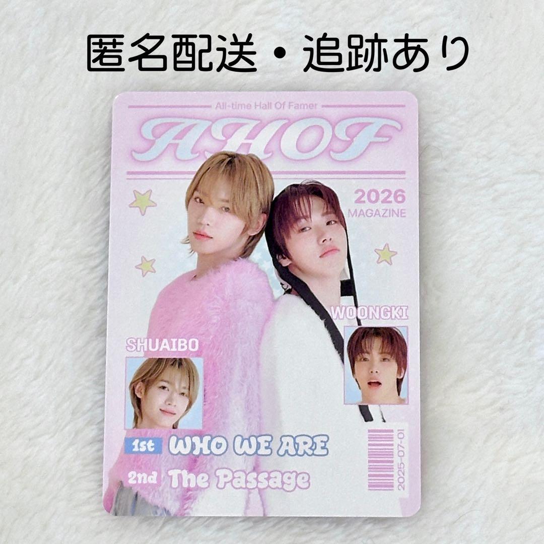 AHOF 韓国MIIM COLLECTION ウンギ・シュアイボ ユニットトレカ - メルカリ