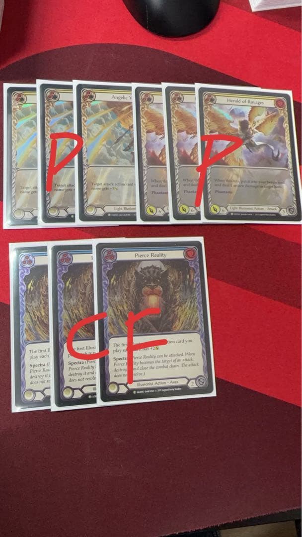 fab prism ハーフパラ 構築済みデッキ 合計80枚 全部英語 - メルカリ