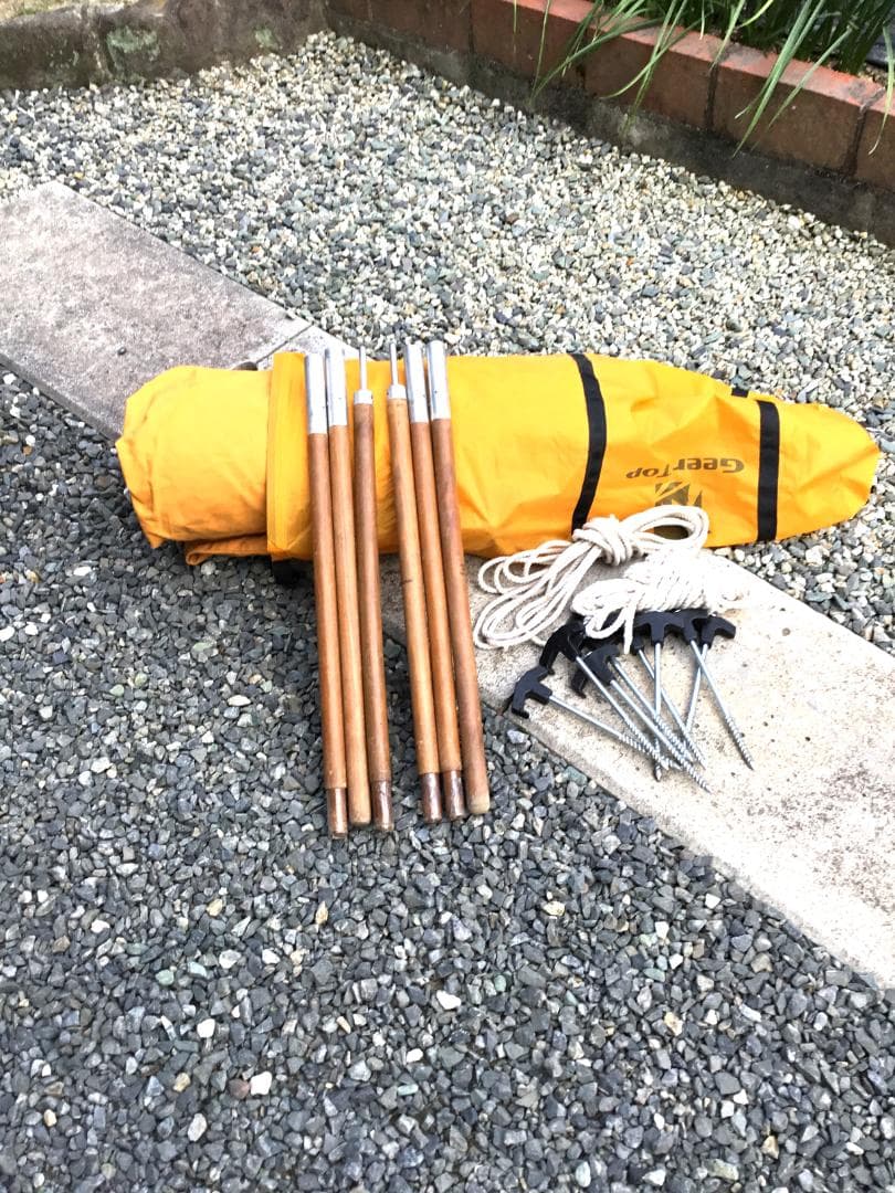 60年前の昭和レトロ三角テント2人用 - メルカリ