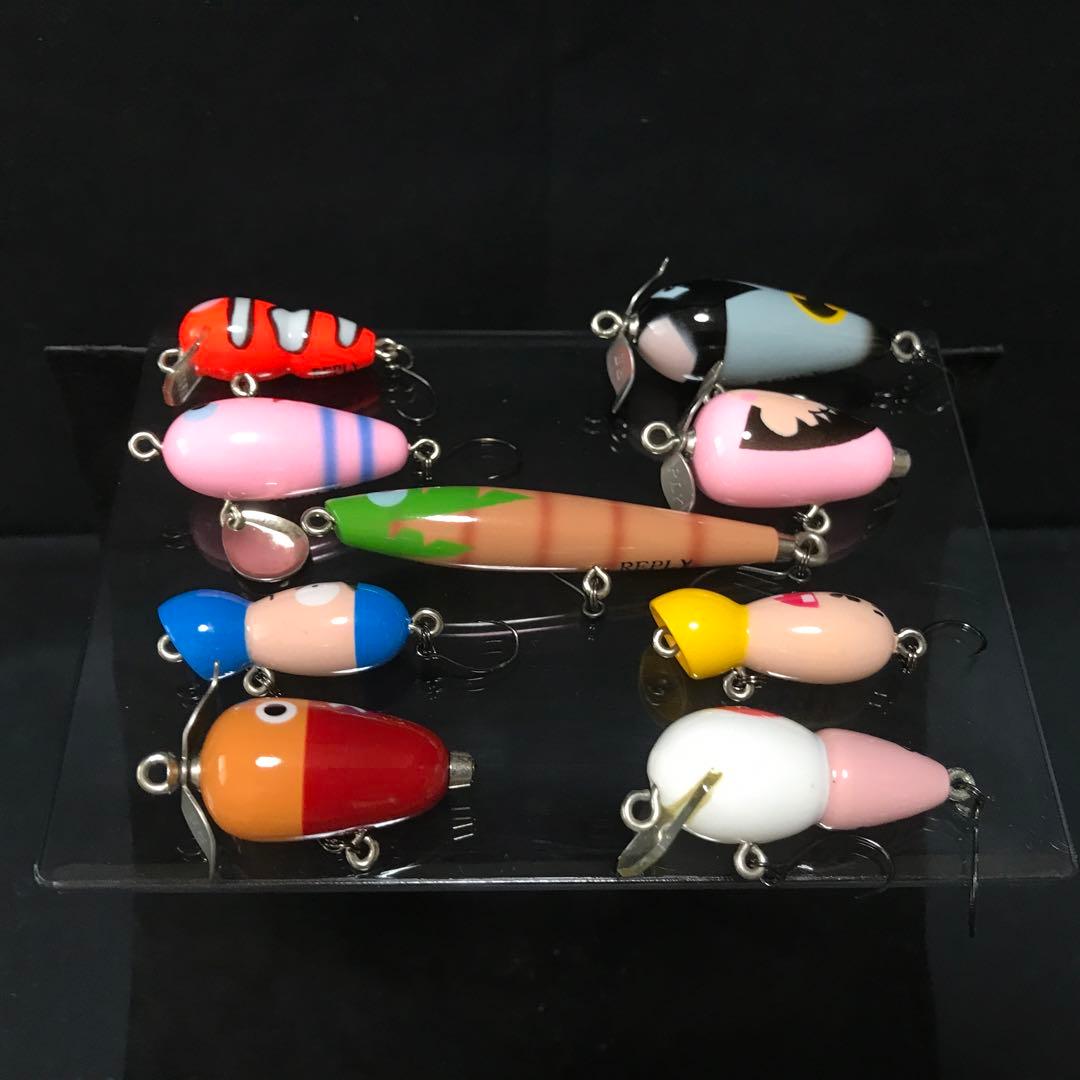 限定品】REPLY リプライ ルアー アニメキャラシリーズ 9個セット