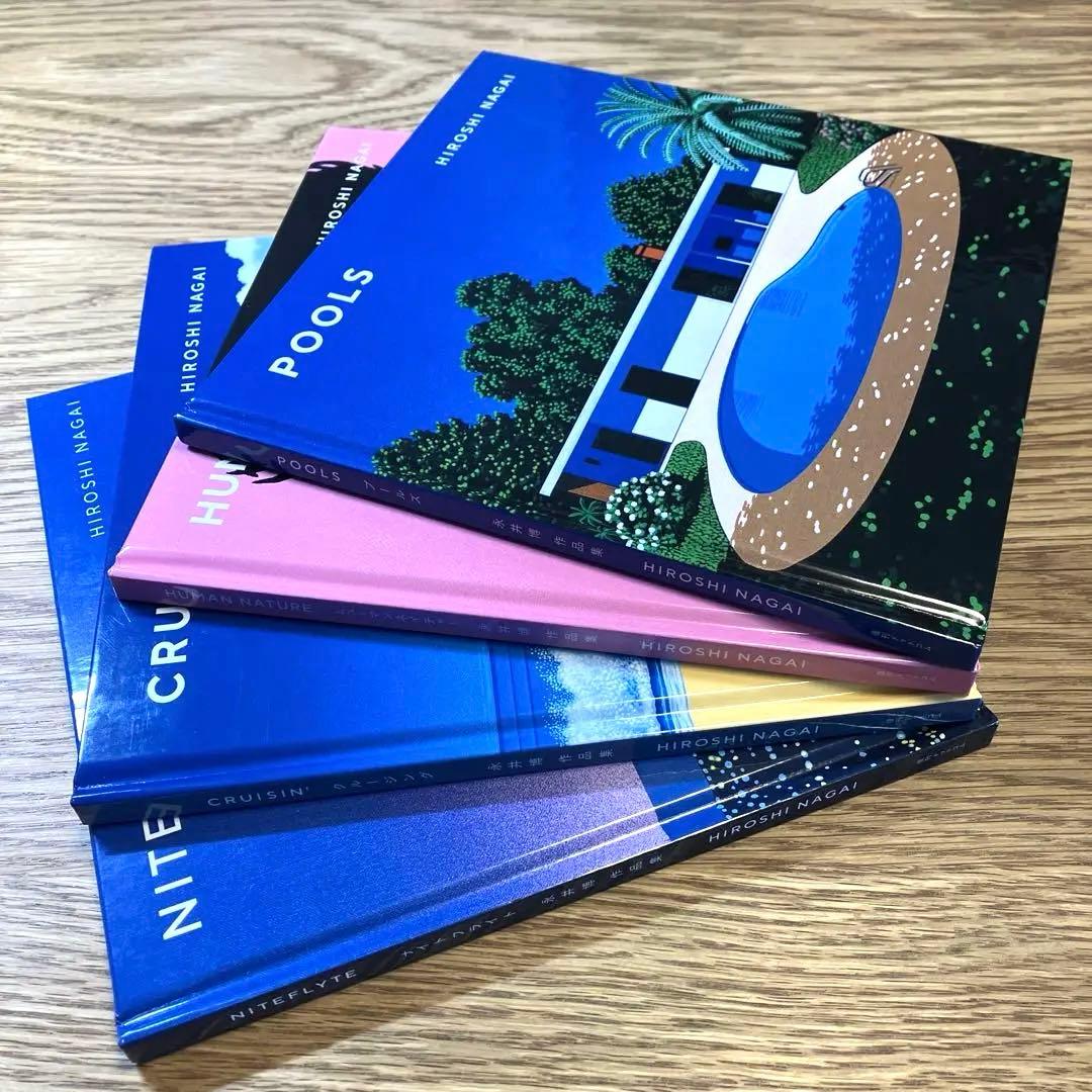 新品❗️ フルセット 永井博 FAVORITE、NITEFLYTE コレクション - メルカリ