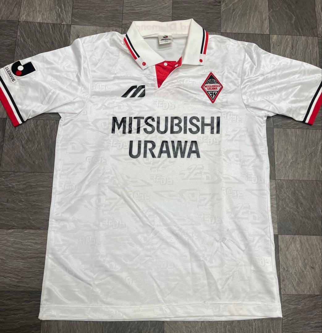 0201-2【レア】浦和レッズ 1995/1996 アウェ半袖 ユニフォーム L 0201-2【レア】浦和レッズ 1995/1996 アウェ半袖 ユニフォーム L