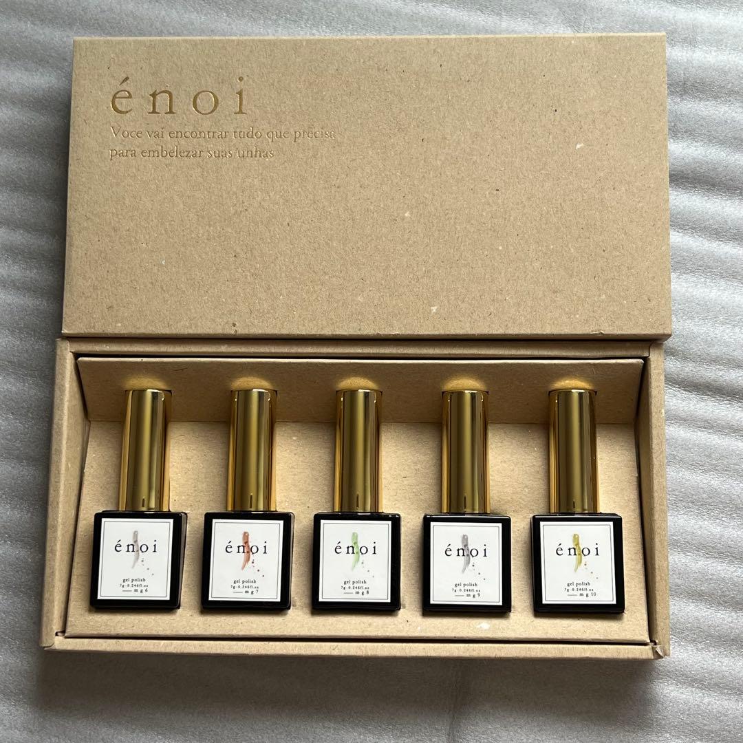 énoi マグネットネイル 5本セット ギフトボックス入り marron magnet – énoi