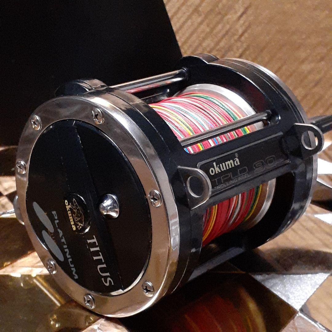 OKUMA TITUS TPLD 90 レバードラグ トローリング 船用 美品 - メルカリ