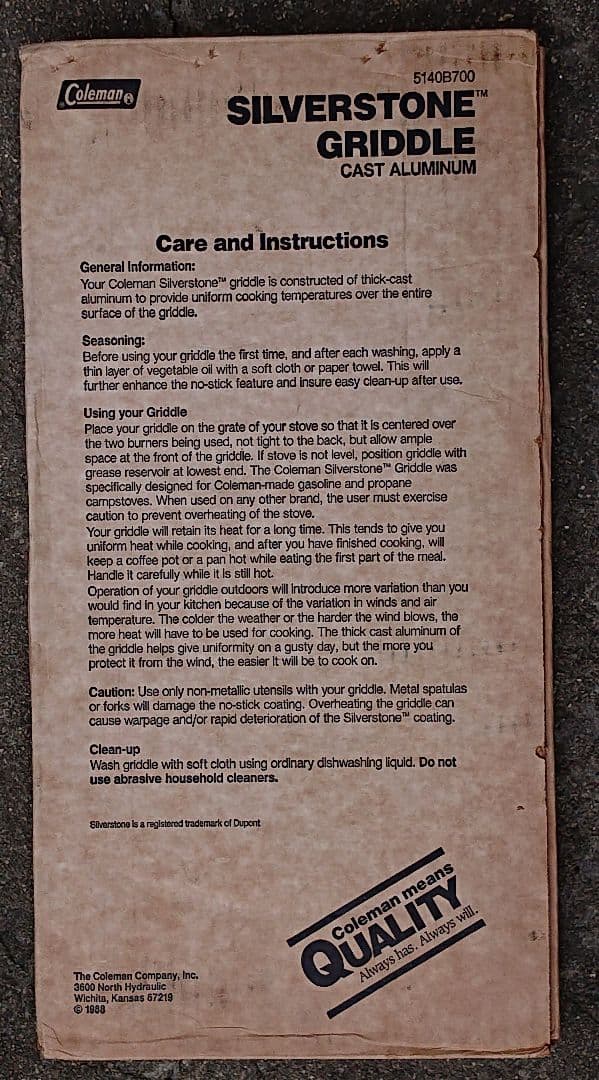 Coleman 2バーナー・シルバーストーングリドル等7点まとめ売り(匿名