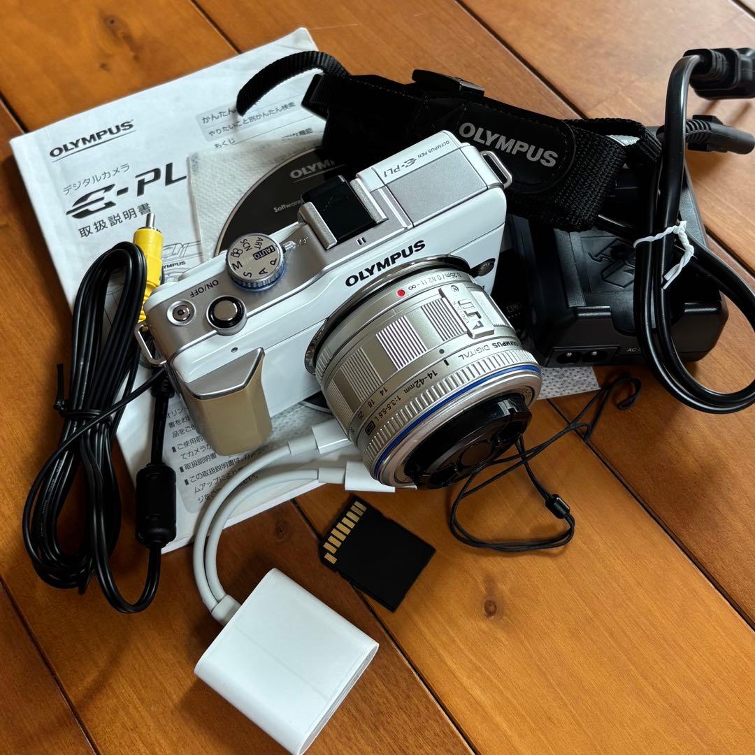 ✨スマホへ転送✨オリンパス PL1 ミラーレスカメラ - メルカリ