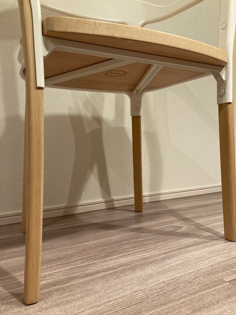 マジス◎MAGIS横浜市にきてくださる方◎スチールウッドチェア - メルカリ