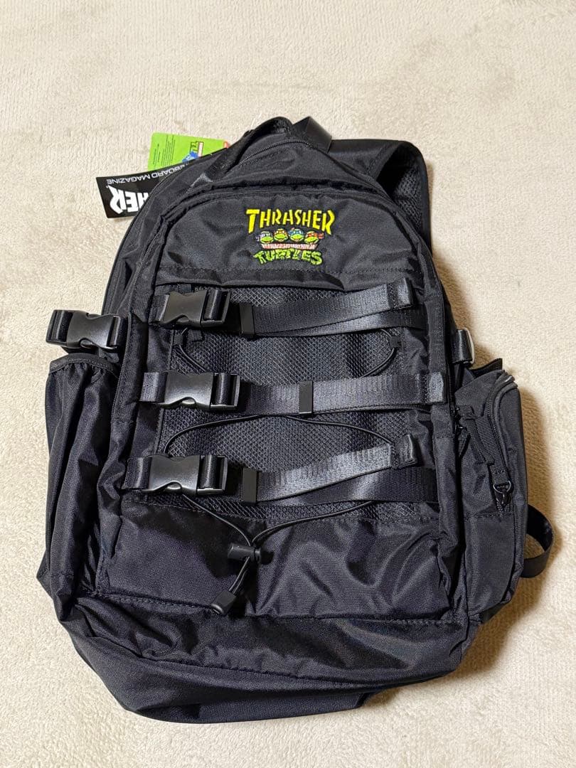 【THRASHER×ミュ－タント タ－トルズ】3ベルトデイバッグ THRASHER×ミュ－タント タ－トルズ】3ベルトデイバッグ - メルカリ