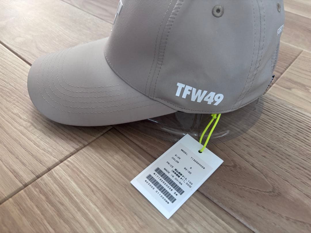 TFW49 2025 S/S TF 5PANEL CAP ベージュ S サイズ - メルカリ
