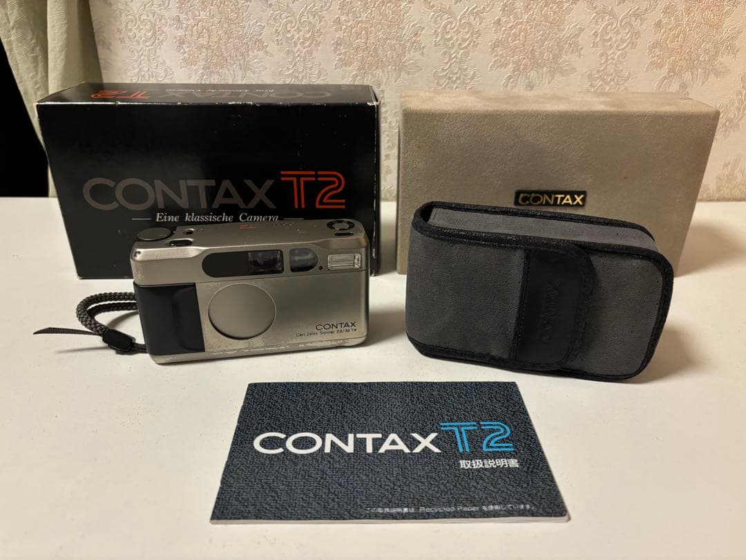 CONTAX T2 【動作確認済・データバック付・取扱説明書付き】 CONTAX T2 【動作確認済・データバック付・取扱説明書付き】 Yahoo